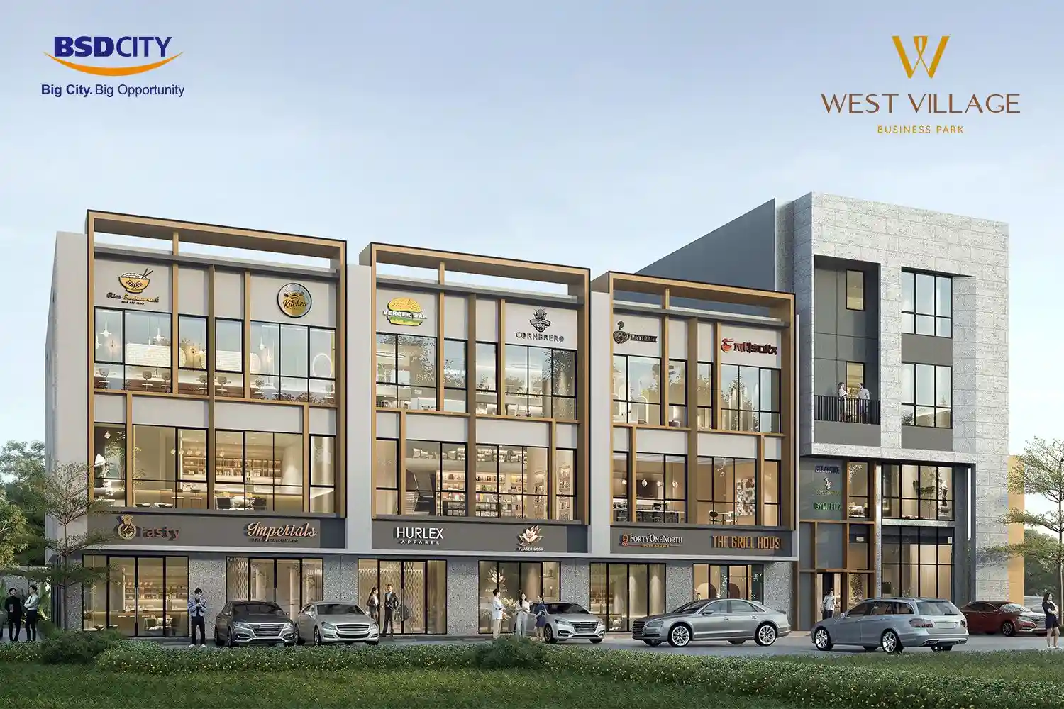 West Village Business Park Phase 2 Type Shophouse 57 — Foto 1