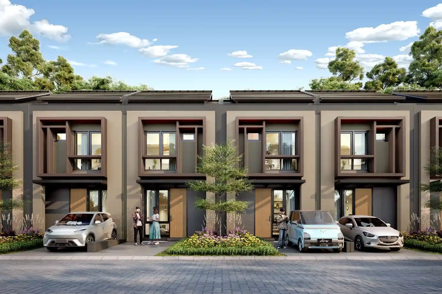 Vireya BSD City — Rumah 2 Lantai Modern di BSD Mulai Rp1,1 Miliar — Foto 1