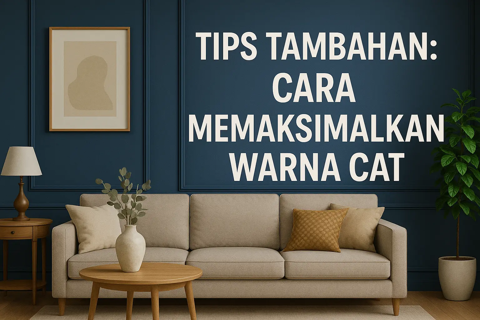 tips tambahan: cara memaksimalkan warna cat