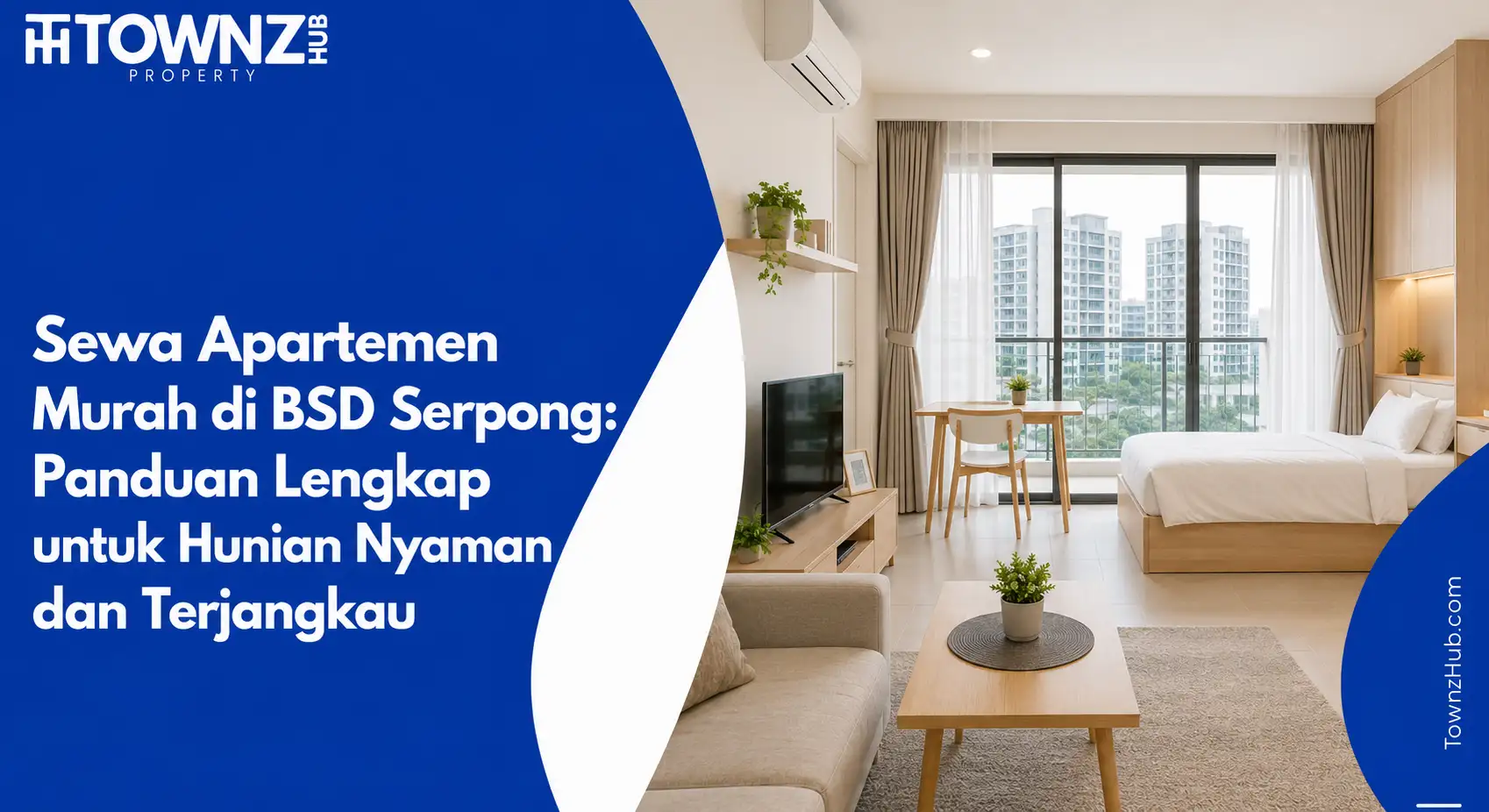 Sewa Apartemen Murah di BSD Serpong: Panduan Lengkap untuk Hunian Nyaman dan Terjangkau - cover artikel
